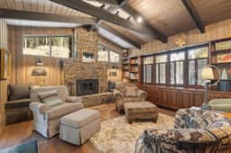 Creekside Retreat | Fireplace + Gameroom