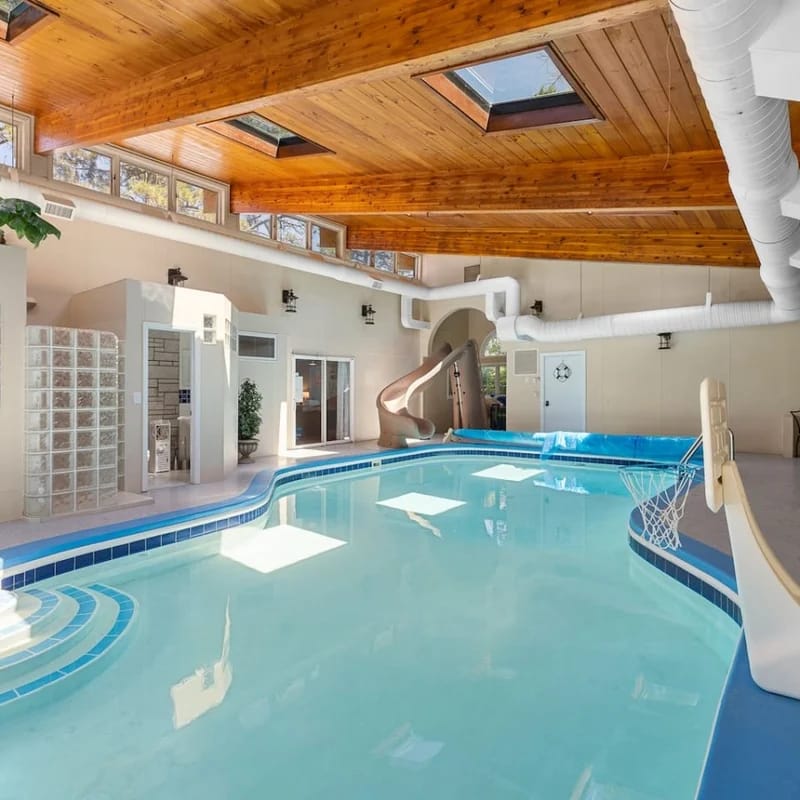 lNDOOR POOL! The FUN house